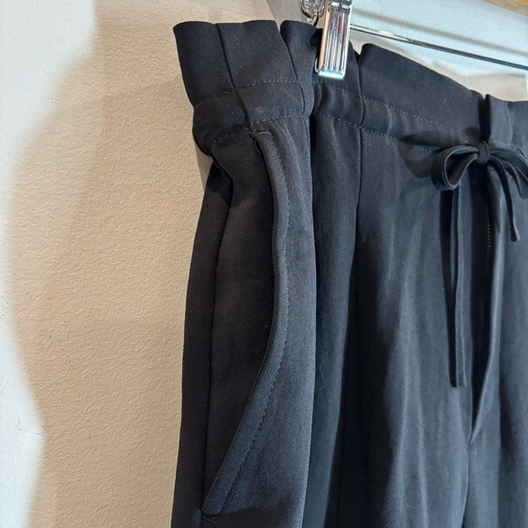 MADEWELL Sz 14 Drapey Paper Waist Elastic and Drawstring Pockets Slinky Pants - Picture 6 of 14